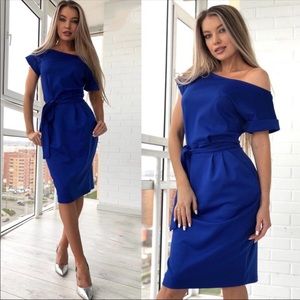 Beautiful royal blue dress 👗